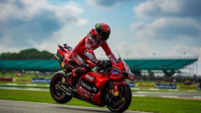 Francesco Pecco Bagnaia di MotoGP Inggris 2024