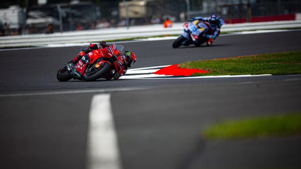 Francesco 'Pecco' Bagnaia di MotoGP Inggris 2024