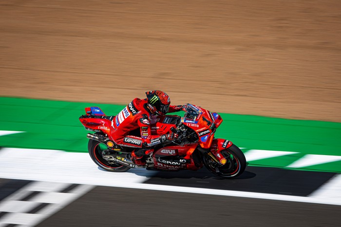 Francesco Pecco Bagnaia di MotoGP Inggris 2024