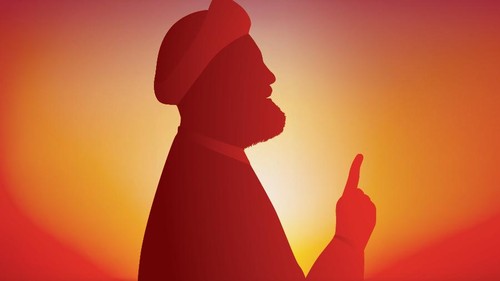 Ilustrasi Imam Mahdi, pamimpin umat Islam di akhir zaman.