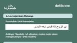 6 Hal yang Harus Dilakukan saat Hadapi Orang Sakaratul Maut
