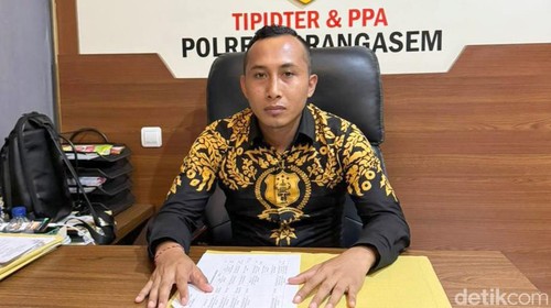 Kanit IV Bidang Perlindungan Perempuan dan Anak (PPA) Satreskrim Polres Karangasem Ipda I Gede Alit. (Foto: I Wayan Selamat Juniasa/detikBali)