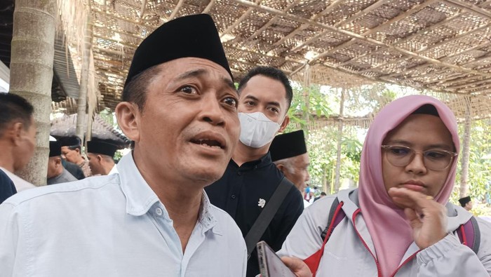 Ketua DPD Partai Gerindra NTB Lalu Pathul Bahri saat ditemui di Praya, Lombok Tengah, NTB.  (Foto: Edi Suryansyah/detikBali)