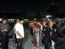 21 Pesilat yang Diamankan Saat Konvoi Pelajar SMP-SMA Favorit di Jombang