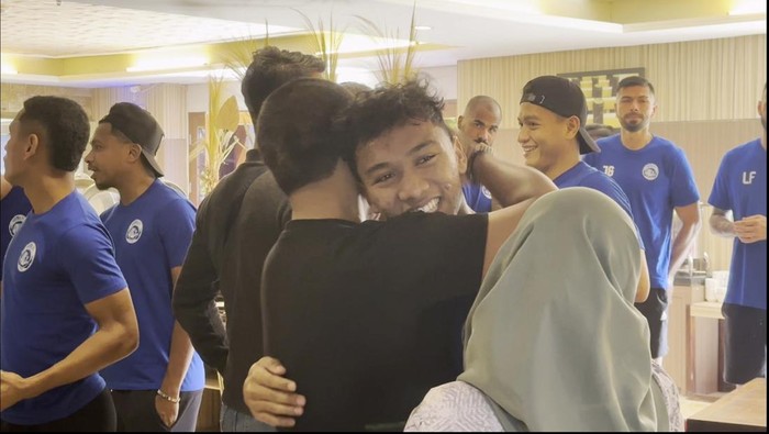 Orang tua para pemain muda Arema FC dihadirkan jelang laga final Piala Presiden