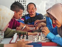 Pertandingan Catur Tunanetra Semarakkan HUT RI