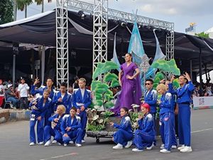 Raisa dan Tiara Andini Catwalk Sejauh 3,6 Km Meriahkan JFC 2024