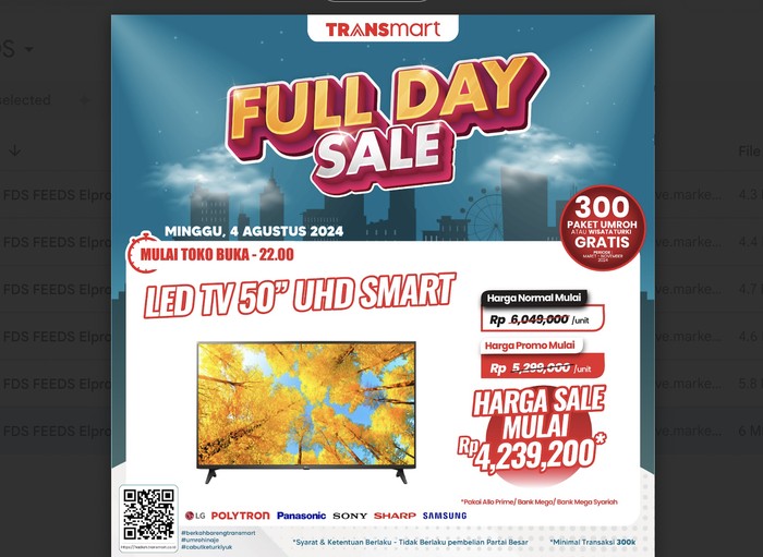 Transmart Full Day Sale