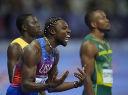 Noah Lyles Berhasil Raih Emas di Olimpiade, Malah Dikritik karena Kuteks