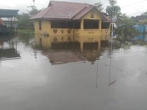2 Jembatan Rusak Diterjang Banjir di Distrik Dekai Yahukimo