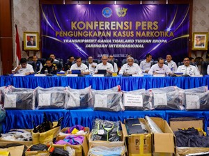 BNN Bongkar 113 Kg Ganja Varian Rasa Asal Thailand, 2 Orang Ditangkap