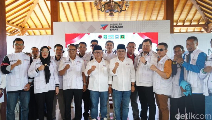 Deklarasi dukungan parpol nonparlemen kepada pasangan BHSI
