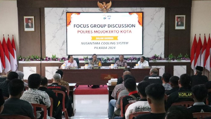 FGD Polres Mojokerto Kota