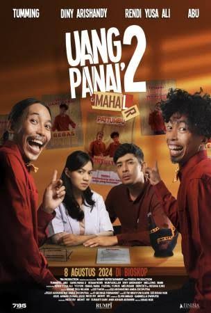 Film yang tayang di bioskop bulan Agustus 2024.