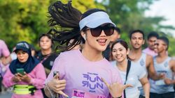 Potret Fuji Lari 5 Km yang Bikin Semangat