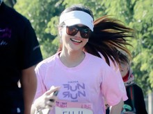 Potret Fuji Lari 5 Km yang Bikin Semangat