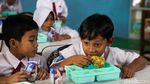 Intip Menu Uji Coba Makan Bergizi Gratis yang Dicek Gibran