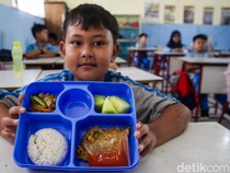 Sekolah di Tangerang Uji Coba Program Makan Bergizi Gratis, Jakarta 12 Agustus