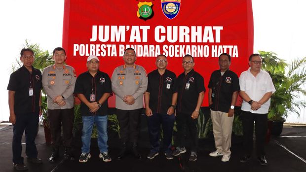Kapolresta Bandara Seokarno-Hatta Kombes Roberto Pasaribu mengajak warga menciptakan situasi kondusif jelang Pilkada serentak.