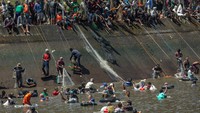 Kegiatan pengurasan air kolam tando sebagai penampung energi priemer PLTA berkapasitas 4x3 MW penyumbang aliran listrik Jawa-Bali tersebut dilakukan setiap 3 tahun sekali untuk mengelola sedimen volume air kolam.  
