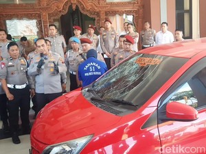Kronologi Aipda Suprihadi Ditabrak Calya hingga Nyangkut di Atas Kap