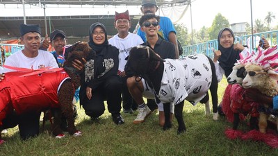 Uniknya Kontes Domba dan Kambing di Banyuwangi