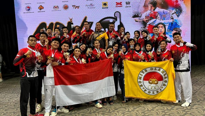 Kontingen Taekwondo Garbha Presisi Polri