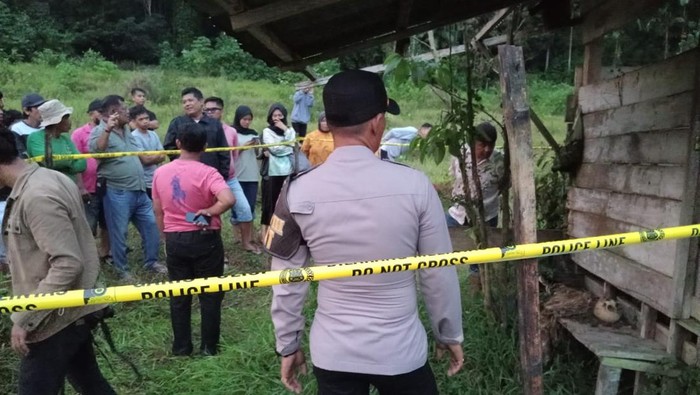 Lokasi penemuan kerangka manusia di Limapuluh Kota. (Foto: dok. Polres Limapuluh Kota).
