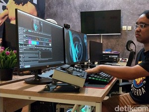 Ngalam Mbois: Berawal dari Otodidak, Luwky Jadi Visual Jockey Kelas Dunia