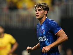 Pemain tertua di Chelsea saat ini adalah kiper ketiga, Marcus Bettinelli dengan 32 tahun. Pemain termuda adalah Marc Guiu 18 tahun (Getty Images)