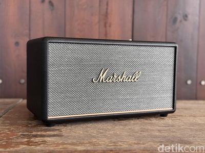 Unboxing Marshall Standmore III, Harga Rp 6 Juta Siap Memanjakan Telinga