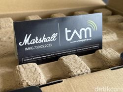 Unboxing Marshall Standmore III, Harga Rp 6 Juta Siap Memanjakan Telinga