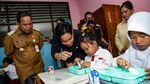 Momen Gibran Cek Uji Coba Makan Bergizi Gratis di Tangerang