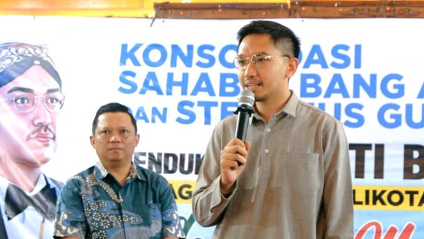Momen Gusti Bhre Dapat Dukungan untuk Maju Pilwalkot Solo