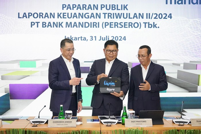 Paparan Kinerja Bank Mandiri Kuartal II 2024