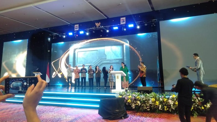 Peluncuran SPBE oleh Kemendikbudristek di Birawa Assemby Hall