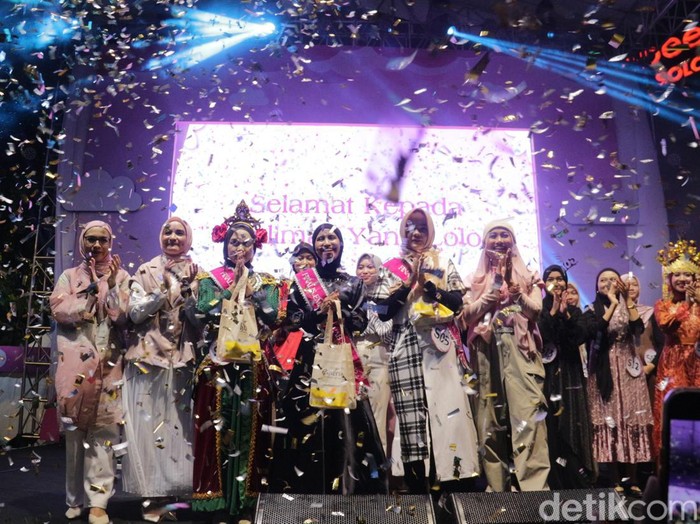 Emeron Hijab Hunt 2024 di Solo Paragon Lifestyle Mall, Solo, Jawa Tengah (4/8/2024).