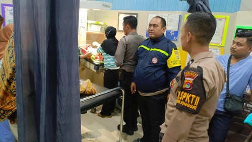 Penemuan bayi perempuan di posko ronda di Desa Jelantik, Lombok Tengah. Foto: (Istimewa)