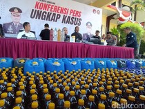 Warga Magelang Ditangkap Usai Kulakan 1.452 Liter Ciu Bekonang