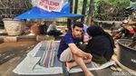 Potret Pencari Suaka Bertahan di Trotoar UNHCR Jaksel