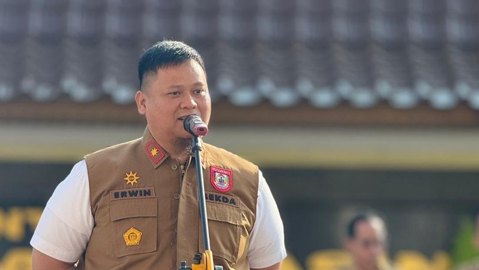 Sekda Banyuasin Erwin Ibrahim