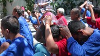 Berbagai jenis lomba digelar di tempat itu untuk menyambut HUT ke-79 Republik Indonesia.   