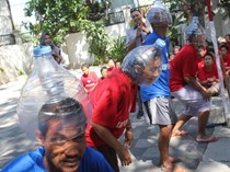 Serunya Warga Binaan Liponsos Keputih Ikut Lomba 17-an