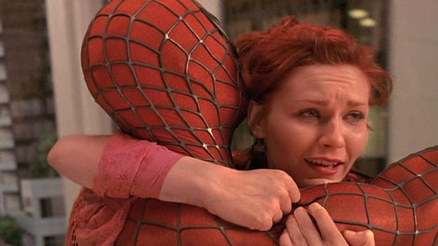 Cuplikan adegan dalam film Spider-Man.