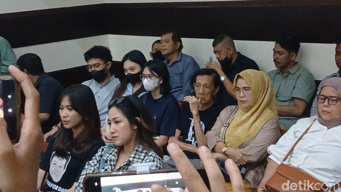 Tamara Tyasmara di sidang pembunuhan Dante.