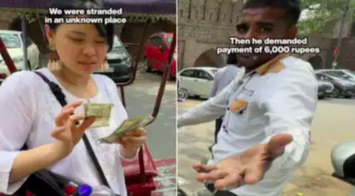 Turis Singapura dipalak tukang becak di India