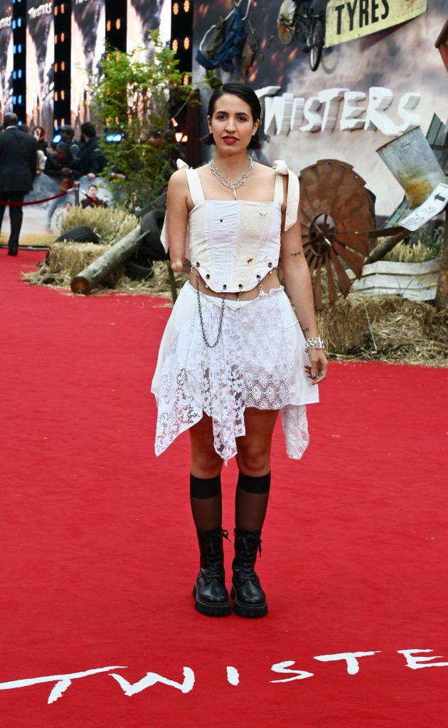 LONDON, ENGLAND - JULY 08: Victoria Canal attends the European Premiere of 