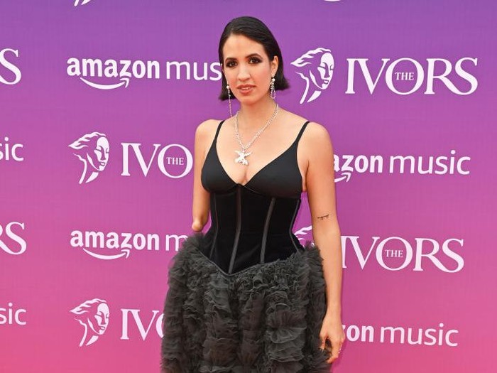 LONDON, ENGLAND - MAY 23: Victoria Canal attends The Ivors 2024 at The Grosvenor House Hotel on May 23, 2024 in London, England. (Photo by Alan Chapman/Dave Benett/Getty Images)