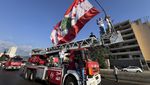 Warga Lebanon Mengenang 4 Tahun Tragedi Ledakan Beirut