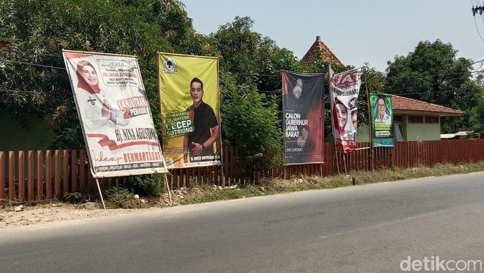 Baliho bakal calon bupati beredar di Kabupaten Indramayu